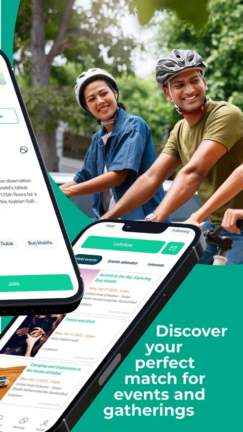 Captura de tela do app Meetility 2