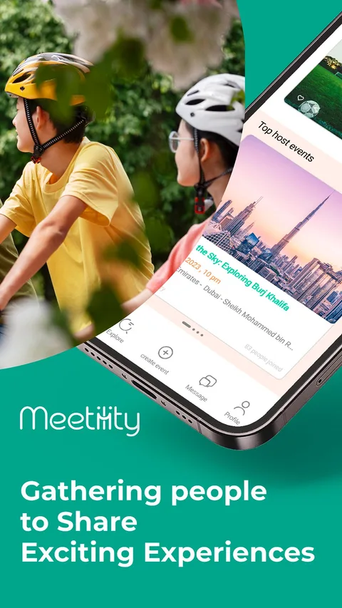 Captura de tela do app Meetility 3